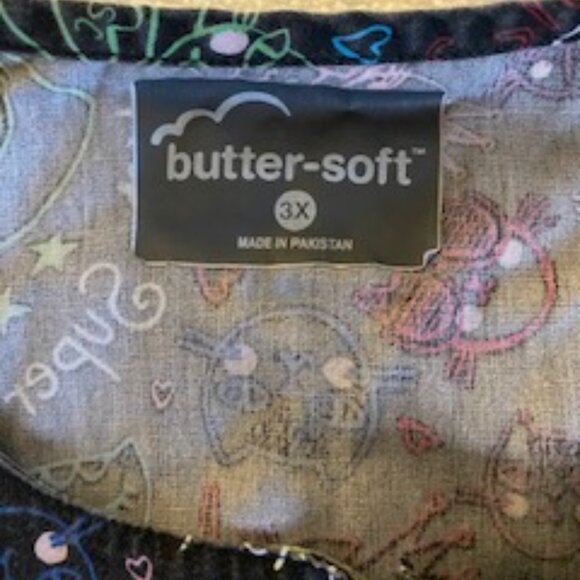 Scrub Jacket Super Cats plus size - Picture 3 of 3